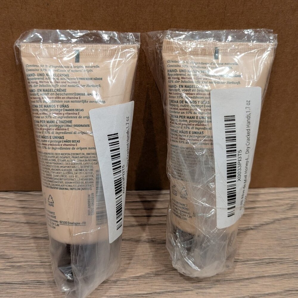 NUXE Reve de Miel Hand & Nail Cream Honey Repair Nourish 50ml Lot of 2 NEW - Picture 2 of 2